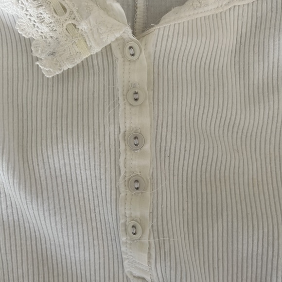 Free People white blouse - Picture 3 of 4
